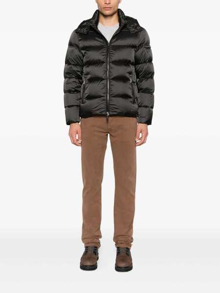 Geci de iarna Moorer Moorer Brett Hooded Short Down Jacket GREY Barbati (BM 18943959) 2