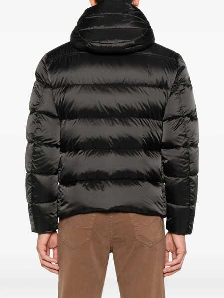 Geci de iarna Moorer Moorer Brett Hooded Short Down Jacket GREY Barbati (BM 18943959) 4