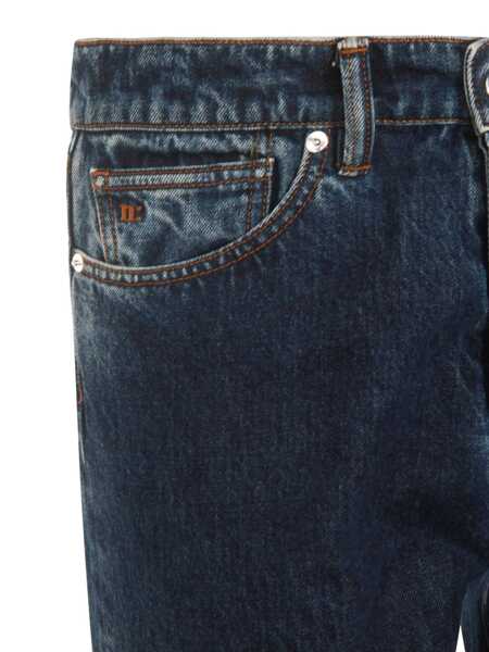 Blugi Nine in the morning Nine In The Morning Dark Blue Cotton Jeans AZI8 Barbati (BM 18944358) 4