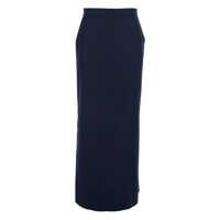 Fuste ANTONELLI 'Timballo' Blue Skirt With Side Closure In Wool Woman