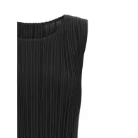 Topuri PLEATS PLEASE ISSEY MIYAKE Dama - Topuri PLEATS PLEASE ISSEY MIYAKE Pleats Please Issey Miyake Monthly Colors: August Top Black Femei (BM 18945231) - B-mall.ro