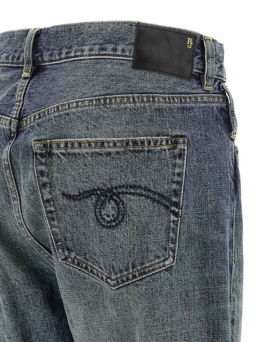 Blugi R13 R13 Crossover Jeans BLUE Femei (BM 18945399) 4