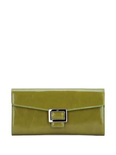 Portofele Roger Vivier Roger Vivier Wallets CALLAGREENV221LEAFGREENV428 Femei (BM 18945414) 1
