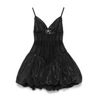 Rochii Nissa Black Mini Dress Femei