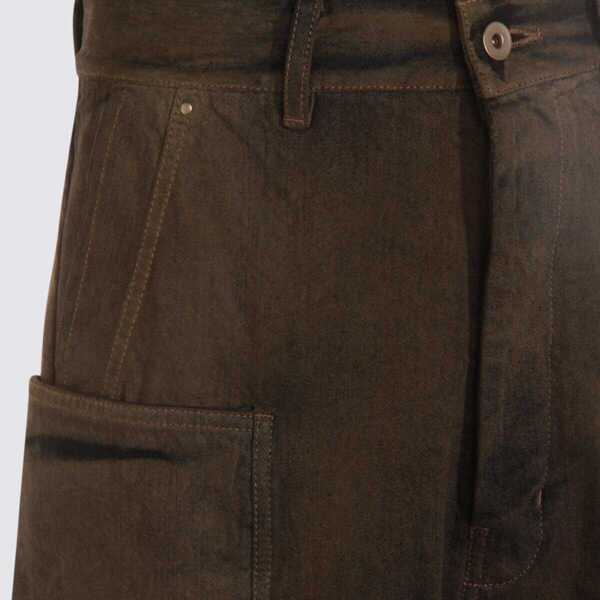 Blugi Rick Owens Rick Owens Grey Stefan Cargo Jeans DARKDUST DEGRADE Barbati (BM 18945627) 3