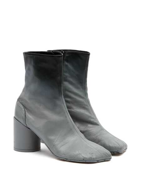 Bocanci MM6 Maison Margiela MM6 Maison Margiela Ankle Boot BLACK/CASTELROCK Femei (BM 18945879) 2