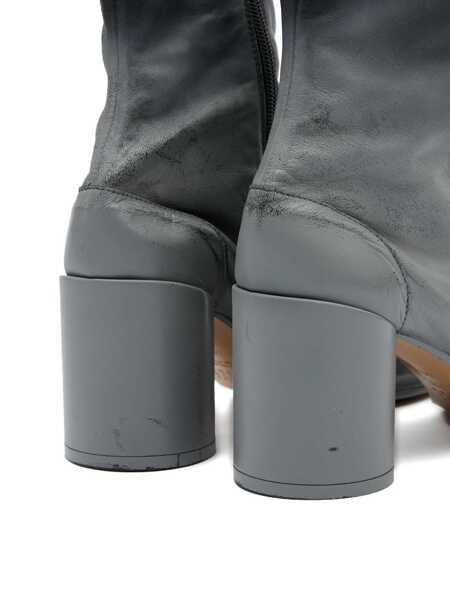 Bocanci MM6 Maison Margiela MM6 Maison Margiela Ankle Boot BLACK/CASTELROCK Femei (BM 18945879) 4