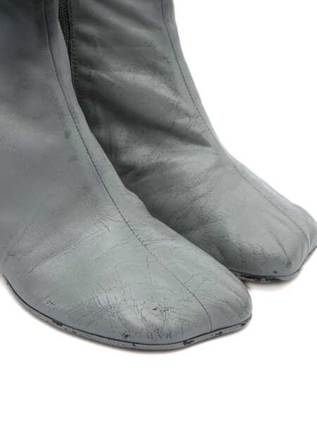 Bocanci MM6 Maison Margiela MM6 Maison Margiela Ankle Boot BLACK/CASTELROCK Femei (BM 18945879) 5