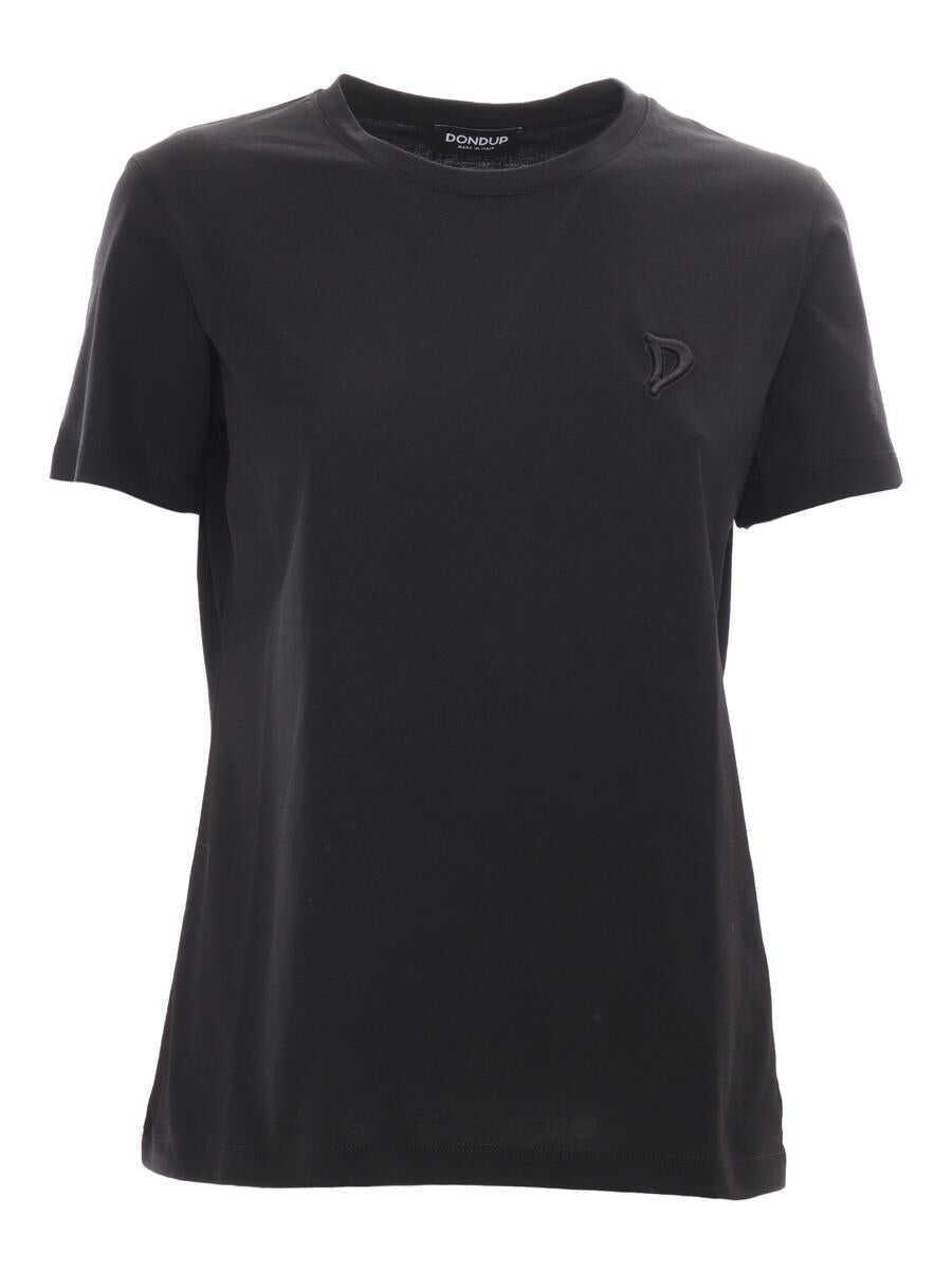 Tricouri Dondup Dondup T-Shirt M/C Black Femei (BM 18945930) 1