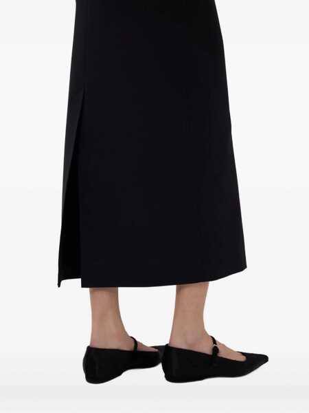 Fuste LOULOU DE SAISON Black Skirt With Pencil Deisgn And Side Closure In Wool Woman Black Femei (BM 18945966) 5