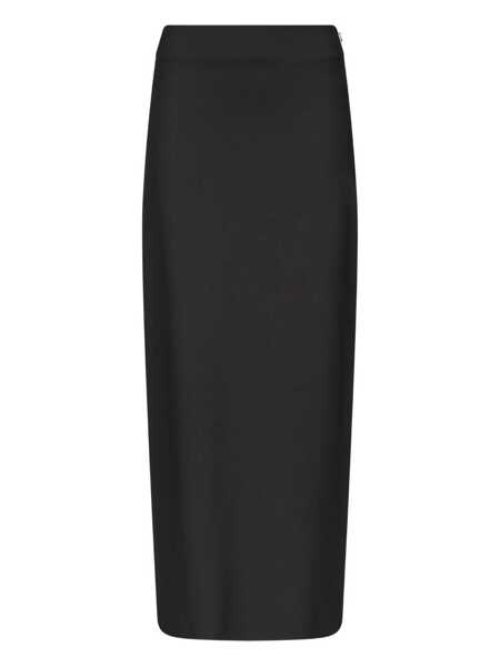 Fuste LOULOU DE SAISON Black Skirt With Pencil Deisgn And Side Closure In Wool Woman Black Femei (BM 18945966) 1