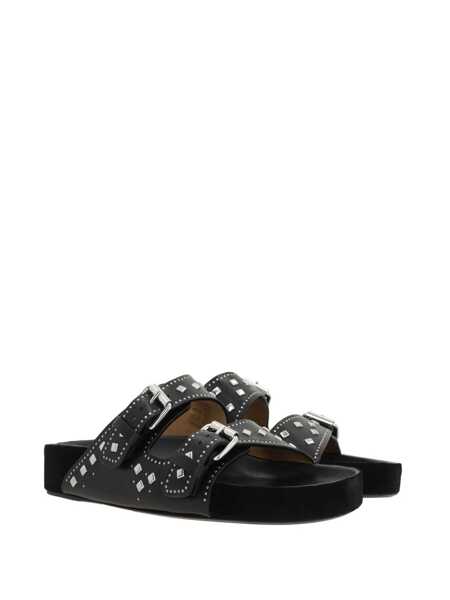 Sandale Isabel Marant Isabel Marant Lennyo Sandals Black Femei (BM 18946116) 2