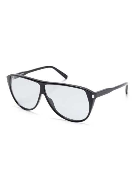 Ochelari de soare Saint Laurent SAINT LAURENT Sunglasses BLACK BLACK LIGHT BLUE Barbati (BM 18946299) 2