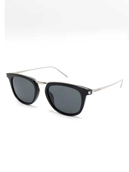Ochelari de soare Saint Laurent SAINT LAURENT Sunglasses BLACK SILVER BLACK Femei (BM 18946302) 2