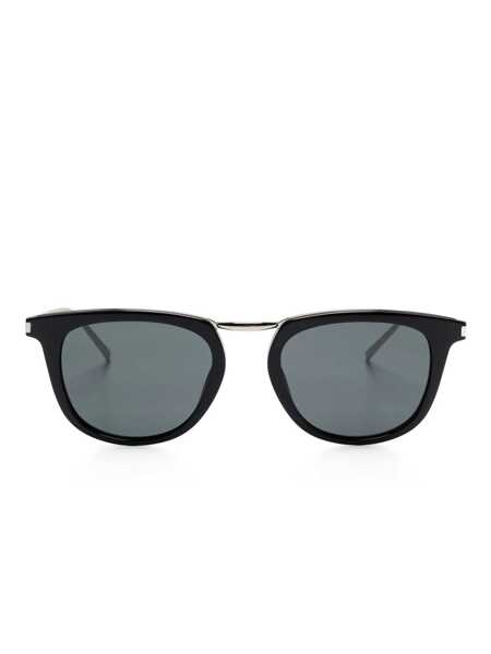Ochelari de soare Saint Laurent SAINT LAURENT Sunglasses BLACK SILVER BLACK Femei (BM 18946302) 1