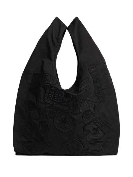 Genti de umar DSQUARED2 DSQUARED2 Shoulder Bags Black Barbati (BM 18946344) 1