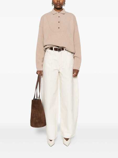 Pulovere JACQUEMUS Jacquemus Knitwear Beige Femei (BM 18946401) 2