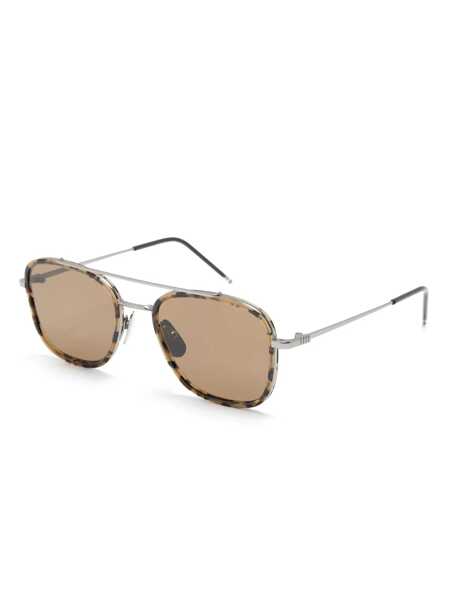 Ochelari de soare Thom Browne Thom Browne Sunglasses 205 LIGHT SILVER Femei (BM 18947046) 2