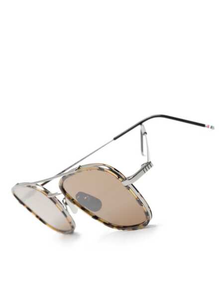 Ochelari de soare Thom Browne Thom Browne Sunglasses 205 LIGHT SILVER Femei (BM 18947046) 3