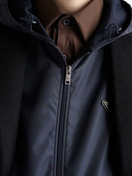 Bluze de trening Prada Prada Full Zip Hoodie BLUE Barbati (BM 18947226) 4