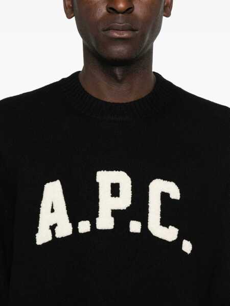 Pulovere A.P.C. A.P.C. Sweaters Black Barbati (BM 18947838) 5