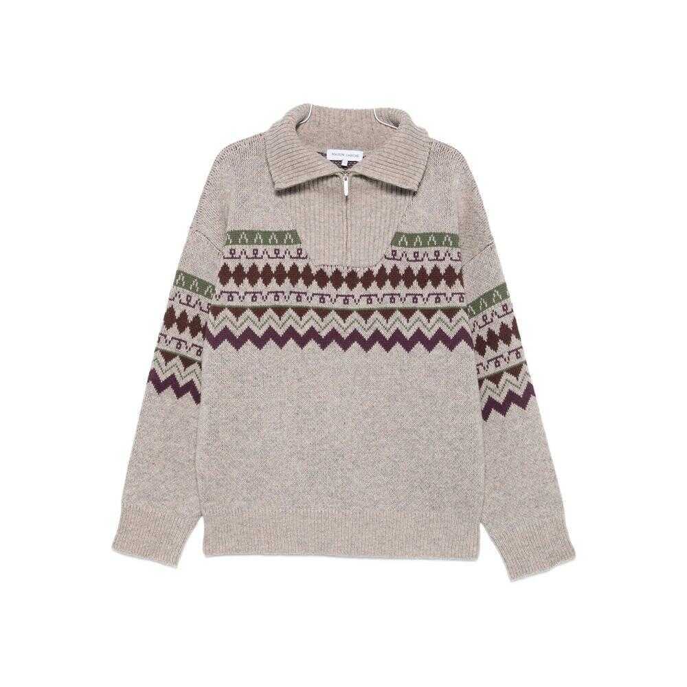 Pulovere Maison Labiche Maison Labiche Sweaters & Knitwear Beige Barbati (BM 18948192) 1