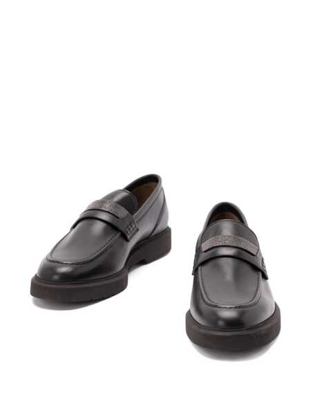 Mocasini Brunello Cucinelli Brunello Cucinelli Loafers Black Femei (BM 18948195) 2