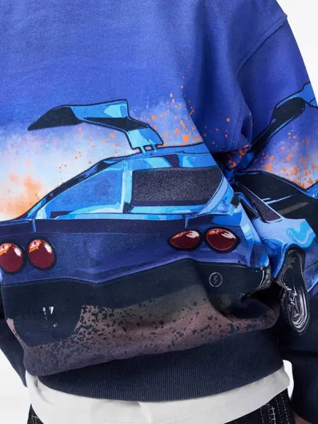 Bluze de trening MOLO Mattis Sweat shirt Blue Baieti (BM 18948216) 4