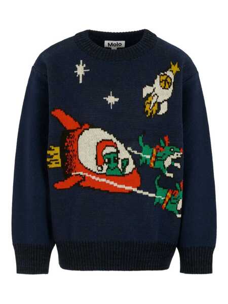 Pulovere casual MOLO Bello Jumpers Blue Baieti (BM 18948222) 1