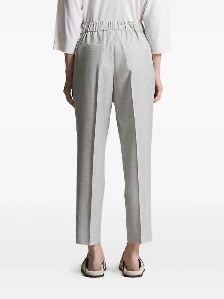 Pantaloni Peserico WOMAN TROUSERS White Femei (BM 18948252) 3