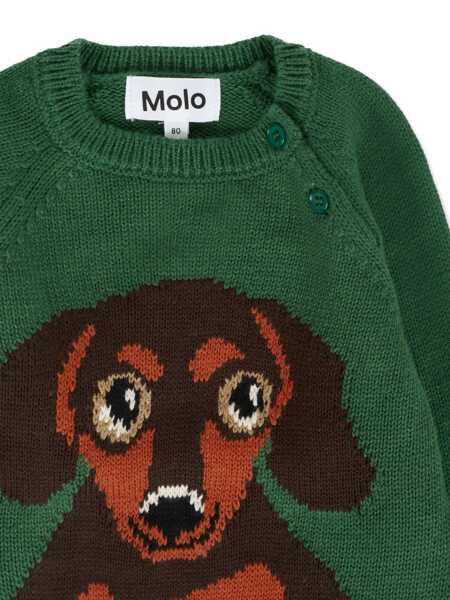 Pulovere casual MOLO Bless Jumpers Green Fete (BM 18948354) 3