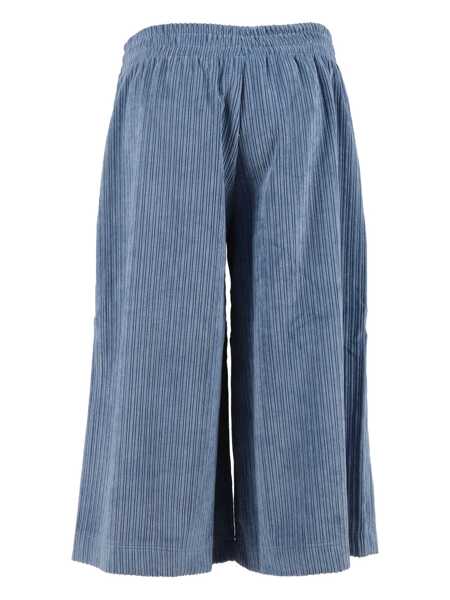 Pantaloni casual Magil CORDUROY OVERSIZED PANTS Light Blue Fete (BM 18948465) 2