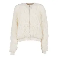 Cardigane MOHAIR BUBBLE STITCH BOMBER Femei