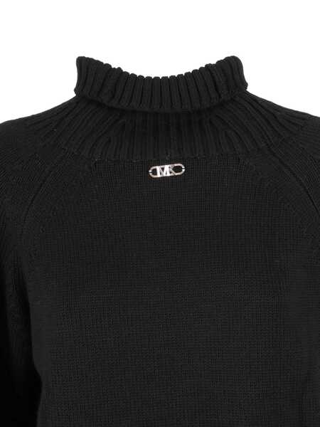 Pulovere Michael Kors SOLID TNK EASY SWEATER Black   Femei (BM 18948531) 3