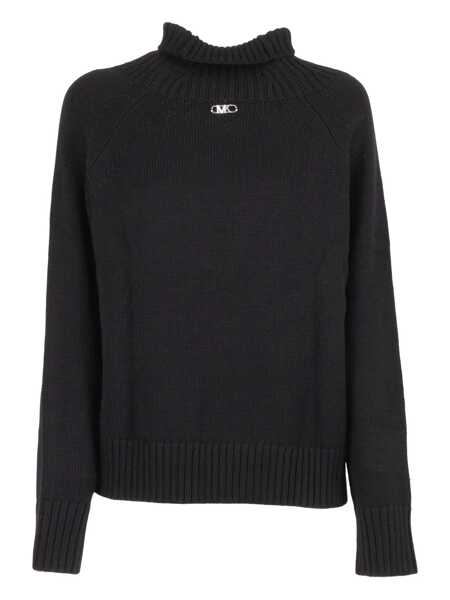 Pulovere Michael Kors SOLID TNK EASY SWEATER Black   Femei (BM 18948531) 1