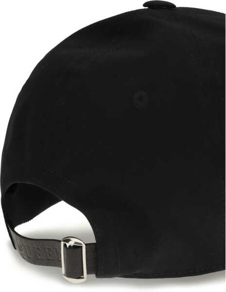 Sepci Alexander McQueen Baseball Cap BLACK/CAMEL Barbati (BM 18948616) 3