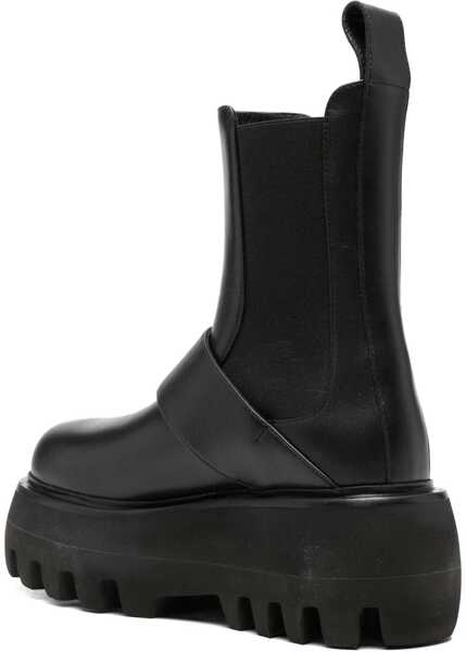 Bocanci casual Alexander McQueen Sofa Ankle Boots BLACK Femei (BM 18948622) 3
