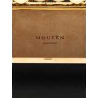 Genti plic Dama - Genti plic Alexander McQueen Carnation Knuckle Clutch BLACK/GOLD Femei (BM 18948637) - B-mall.ro