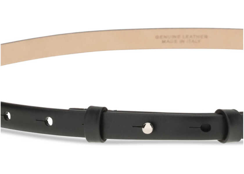 Curele SA SU PHI Leather Belt BLACK Femei (BM 18948694) 3