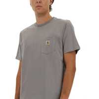 Tricouri Carhartt pentru Barbati - Tricouri Carhartt T-Shirt With Pocket DOVE Barbati (BM 18948781) - B-mall.ro
