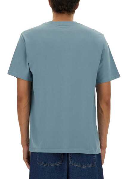 Tricouri Carhartt T-Shirt With Pocket AZURE Barbati (BM 18948787) 3