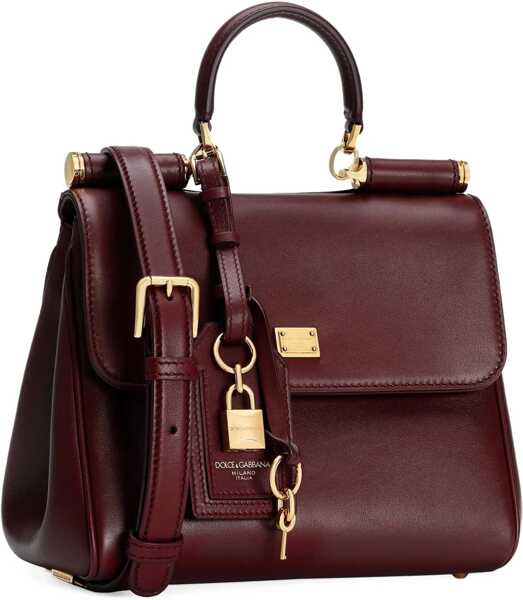 Genti de mana Dolce & Gabbana My Sicily Handbag BORDEAUX Femei (BM 18948817) 3