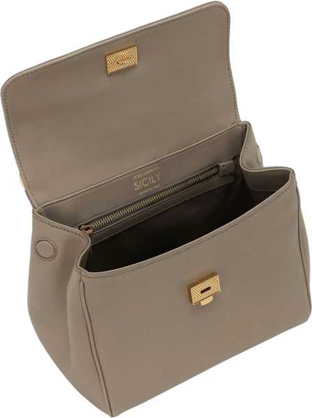 Genti de mana Dolce & Gabbana My Sicily Handbag BEIGE Femei (BM 18948826) 4