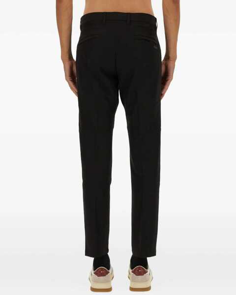 Pantaloni casual Hugo Boss Water-Repellent Regular Fit Pants BLACK Barbati (BM 18948871) 4