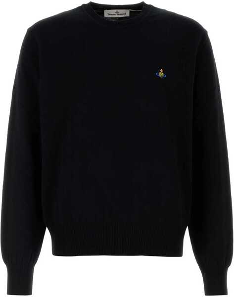 Pulovere casual Vivienne Westwood Alex Jersey With Logo BLACK Barbati (BM 18948877) 1