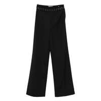 Pantaloni casual Nissa Black Pants Femei