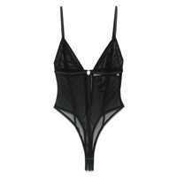 Body-uri Nissa Black Bodysuit Femei