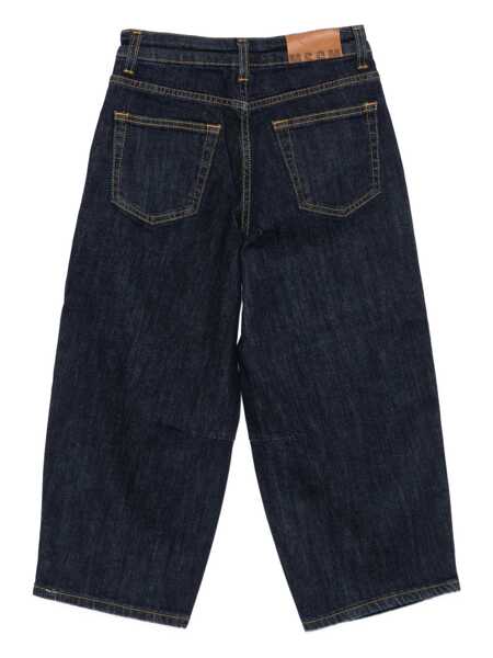 Blugi MSGM DENIM PANTS GIRL Blue Fete (BM 18949323) 2