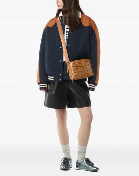 Genti tip postas MCM Diamond Camera Bag In Visetos BUFF Femei (BM 18949399) 2