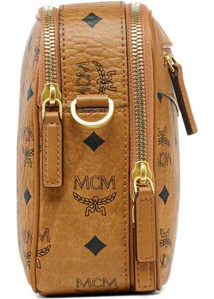Genti tip postas MCM Diamond Camera Bag In Visetos BUFF Femei (BM 18949399) 4